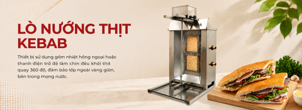 Lò Nướng Thịt Kebab & Dao Cắt